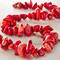 Red Dyed Nugget Bamboo Coral Beads by Bead Landing™